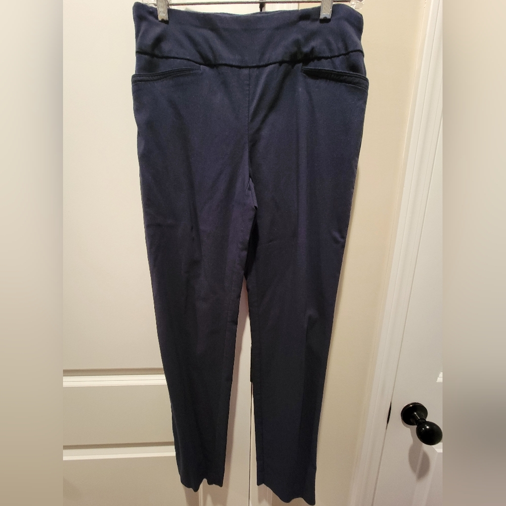Van Heusen Dark Blue Stretch Pants